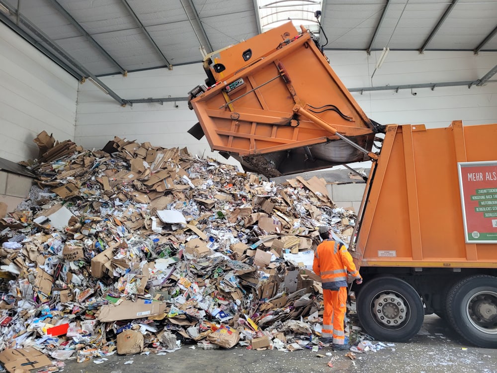 Modern recycling facility